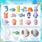 Reallnaive Paquete de 16 piezas de pintura de cerámica de animales
