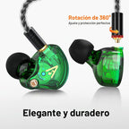 Audiovance Vibes 202MC USB-C HiFi Auriculares con cable, auriculares tipo C