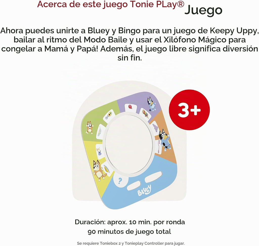 Juego Tonieplay Bluey [Requiere Toniebox 2 y controlador]