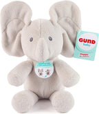 GUND Baby Peek--Boo Flappy 7-Inch Elephant Squeeze-Activated Plush Toy