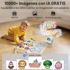 Robot de dibujo AI para niños, más de 10000 imágenes generadas por IA gratis, biblioteca de imágenes actualizada regularmente, juguetes educativos de aprendizaje para niños y niñas de 3 a 8 años