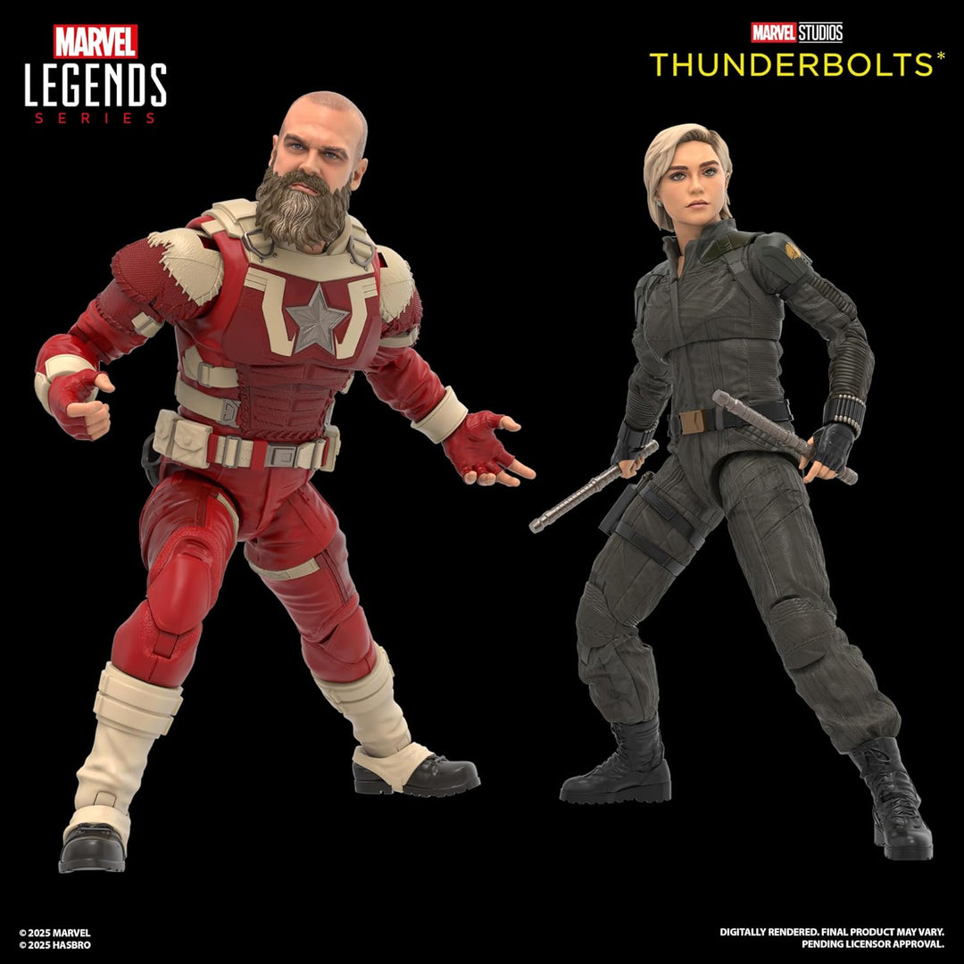 Marvel Legends Series Yelena Belova and Red Guardian -