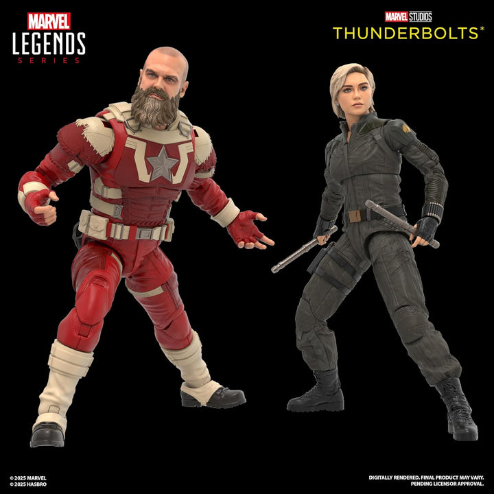 Marvel Legends Series Yelena Belova and Red Guardian -