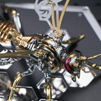 Rompecabezas de metal 3D para adultos, kits de modelo de avispa mecánica, bloques de construcción, avispón gigante del norte, montaje difícil de bricolaje para hombres