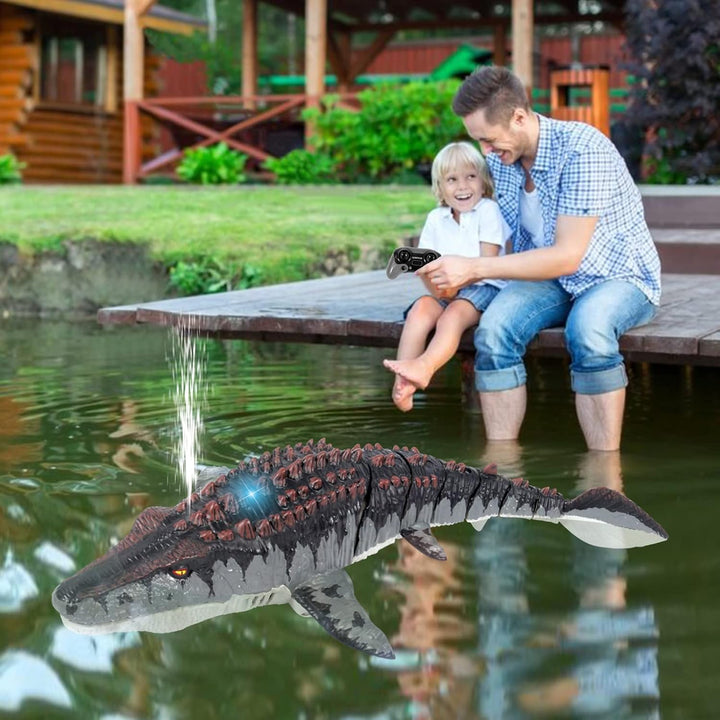 fromeasy Mosasaurus - Juguetes de dinosaurio mejorados, juguete de...