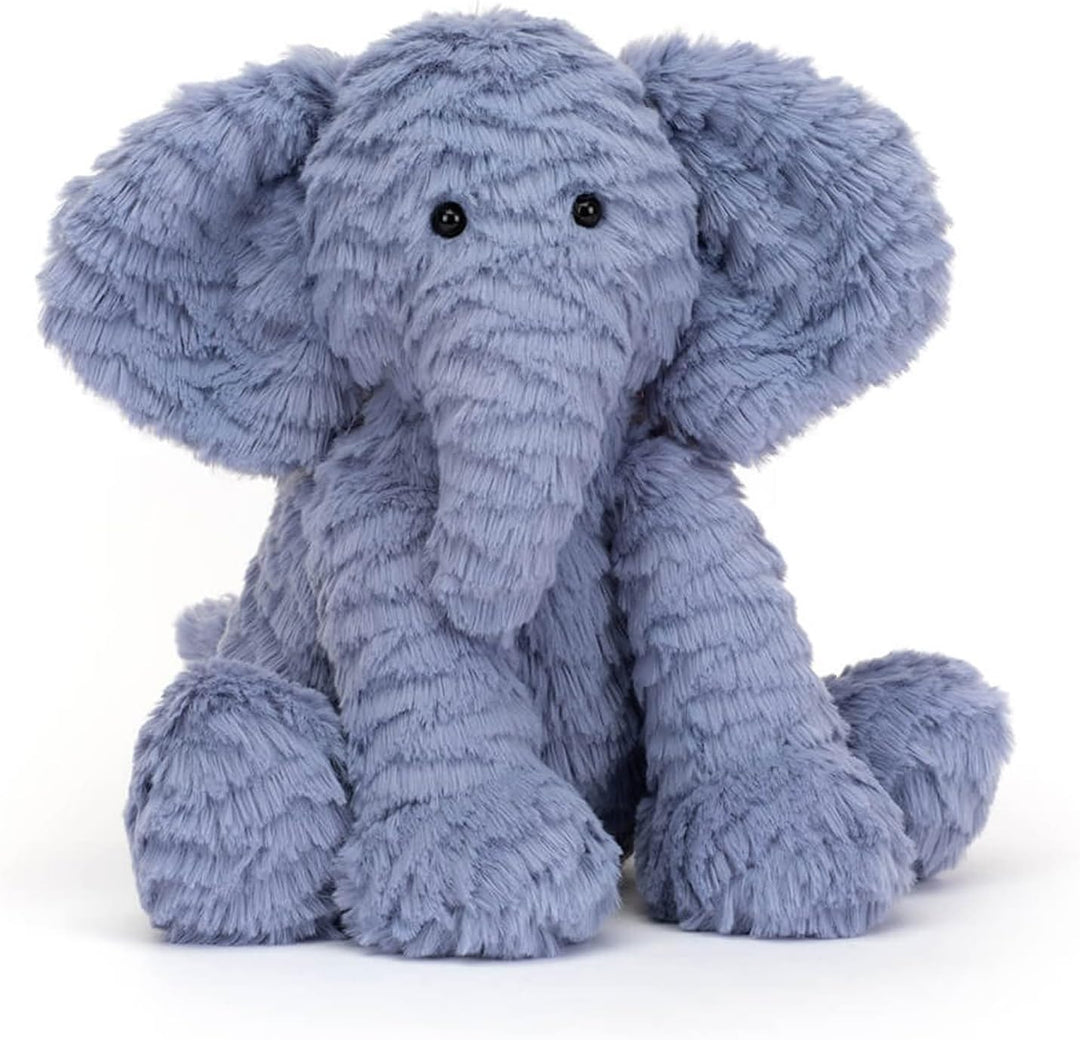 Jellycat Fuddlewuddle Elefante Animal de Peluche, Mediano 9 pulgada...