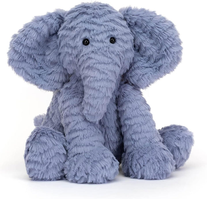 Jellycat Fuddlewuddle Elefante Animal de Peluche, Mediano 9 pulgada...
