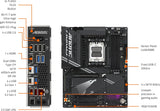 GIGABYTE X870 AORUS Elite WIFI7 AMD AM5 LGA 1718 Placa base, ATX, D...