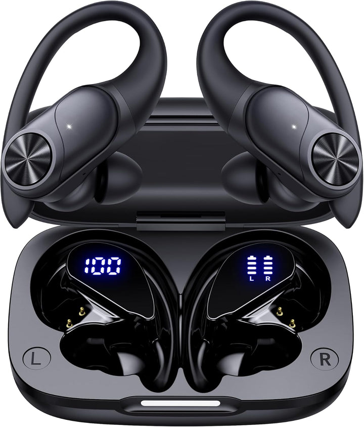 PocBuds Auriculares Bluetooth inalámbricos 80 horas de reproducción...
