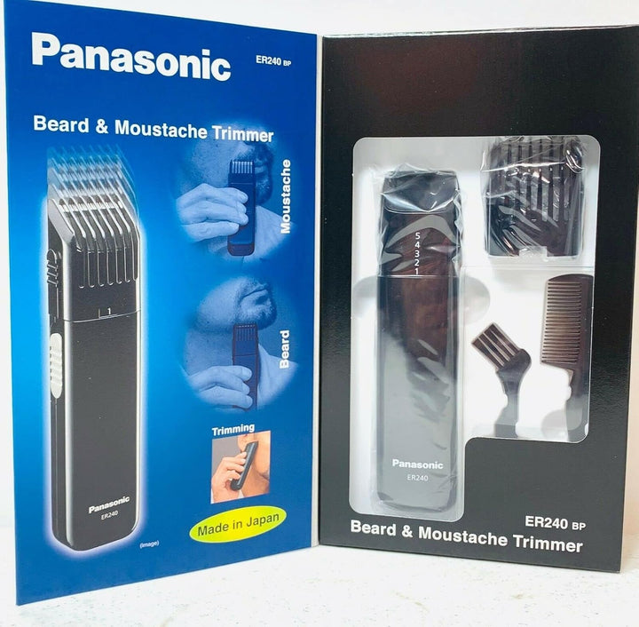 Recortadora de barba y bigote Panasonic ER240B para hombres
