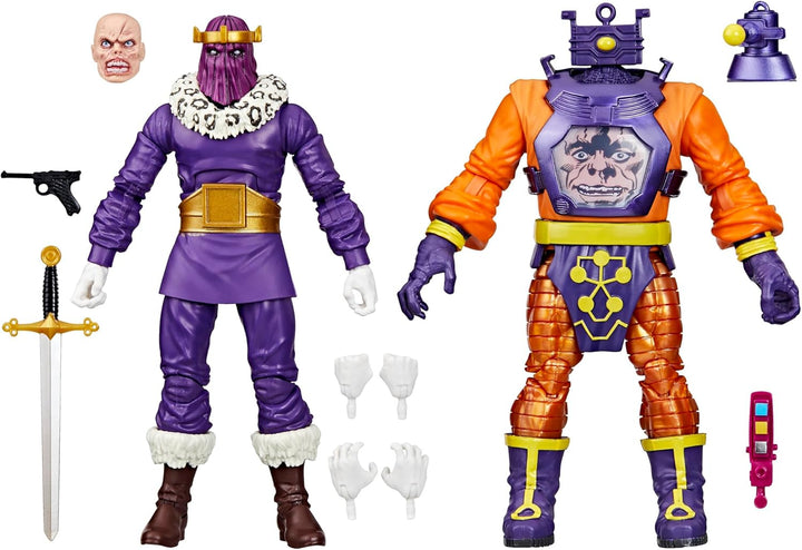 Marvel Legends Series Baron Zemo y Arnim Zola Captain