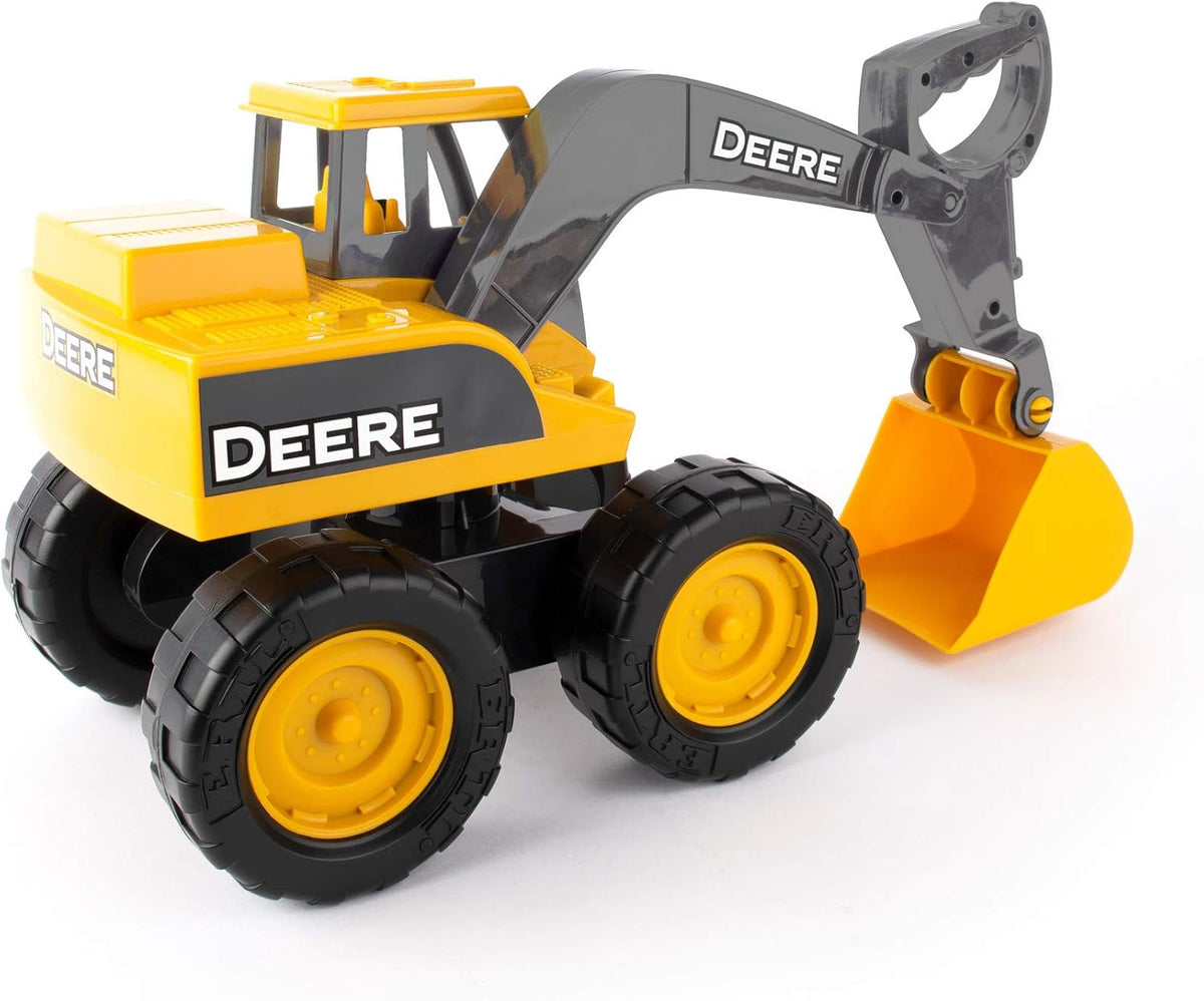 TOMY John Deere Sandbox Big Scoop Excavadora de juguete con cama de...