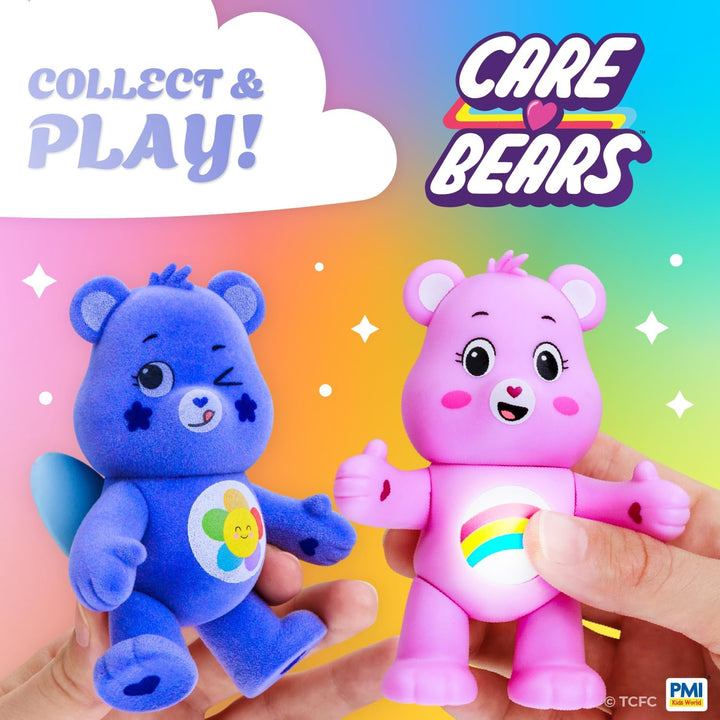 Care Bears - Figuras de acción articuladas, paquete de 2, figuras d...