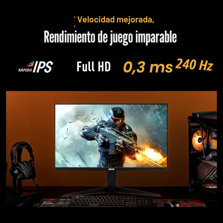 ASUS TUF Gaming Series 5 VG249QML5A - Monitor de 23.8 pulgadas 1080...