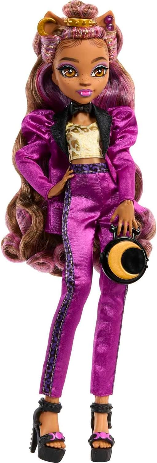 Muñeca Monster High, Clawdeen Wolf en estilo de fiesta de bola de m...
