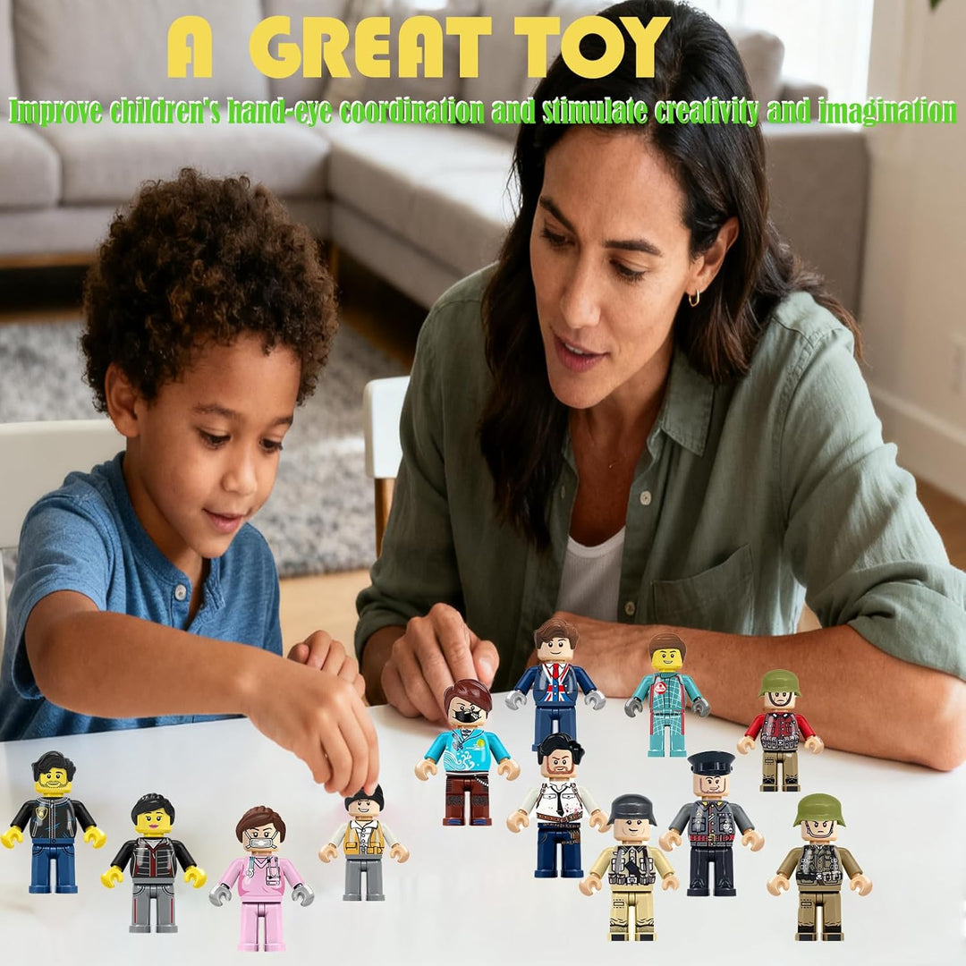36 piezas de minifiguras mini figura de juguete relleno de