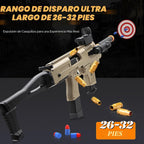 Pistola de juguete de dos modos, rifle de expulsión con 80 balas suaves, 40 conchas, 2 clips, pistolas de juguete de bala suave, juegos de disparos al aire libre, Navidad, Halloween, regalos de cumpleaños