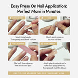 Glamnetic x GLAMZILLA - NOT YOUR CINDER-ELLA | Uñas postizas cortas...