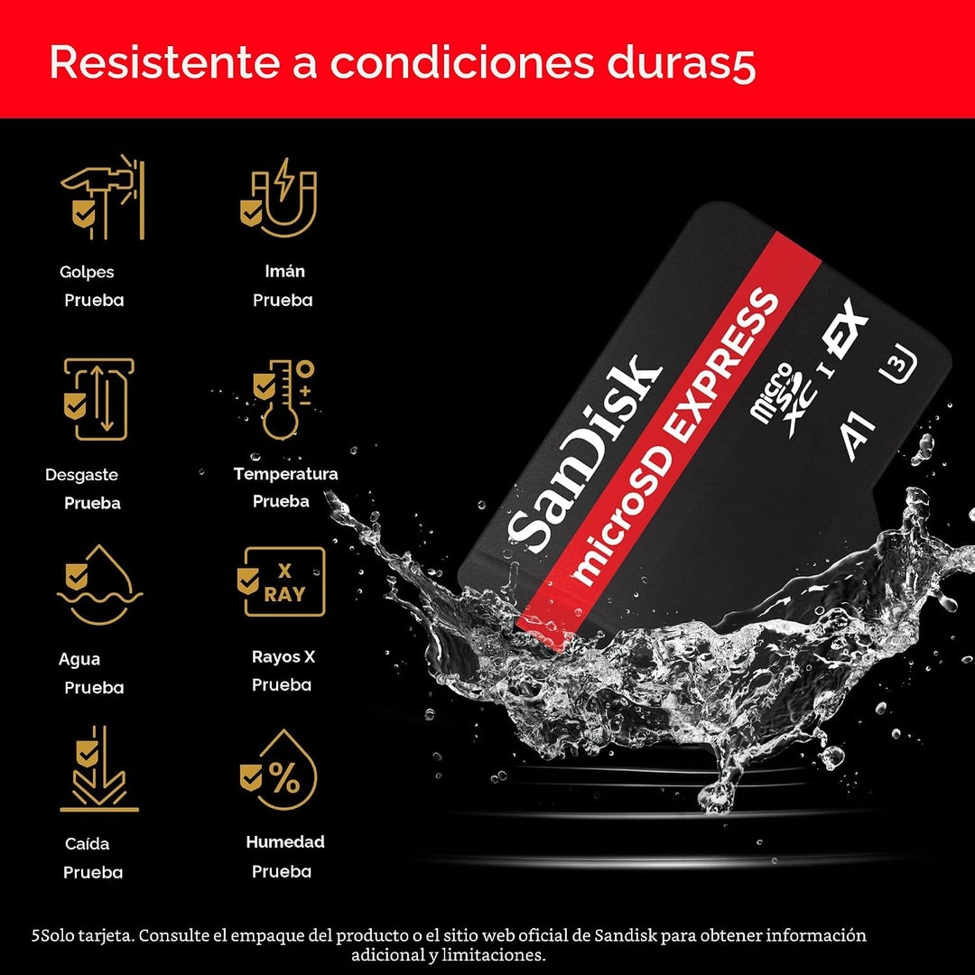 SanDisk Tarjeta microSD Express de 512 GB, funciona con Nintendo-Sw...