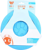 West Paw Zogoflex Zisc Dog Frisbee, disco aerodinámico de alto vuelo para perros, cachorros – Frisbees de perro ligero flotable para ir a buscar, tironear, atrapar y jugar – también se puede usar como cuenco de comida/agua, fabricado en Estados Unidos., L