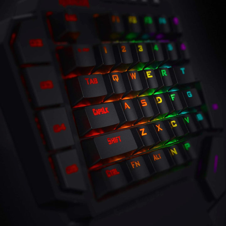 Redragon K585 DITI Teclado mecánico RGB con cable para juegos con u...