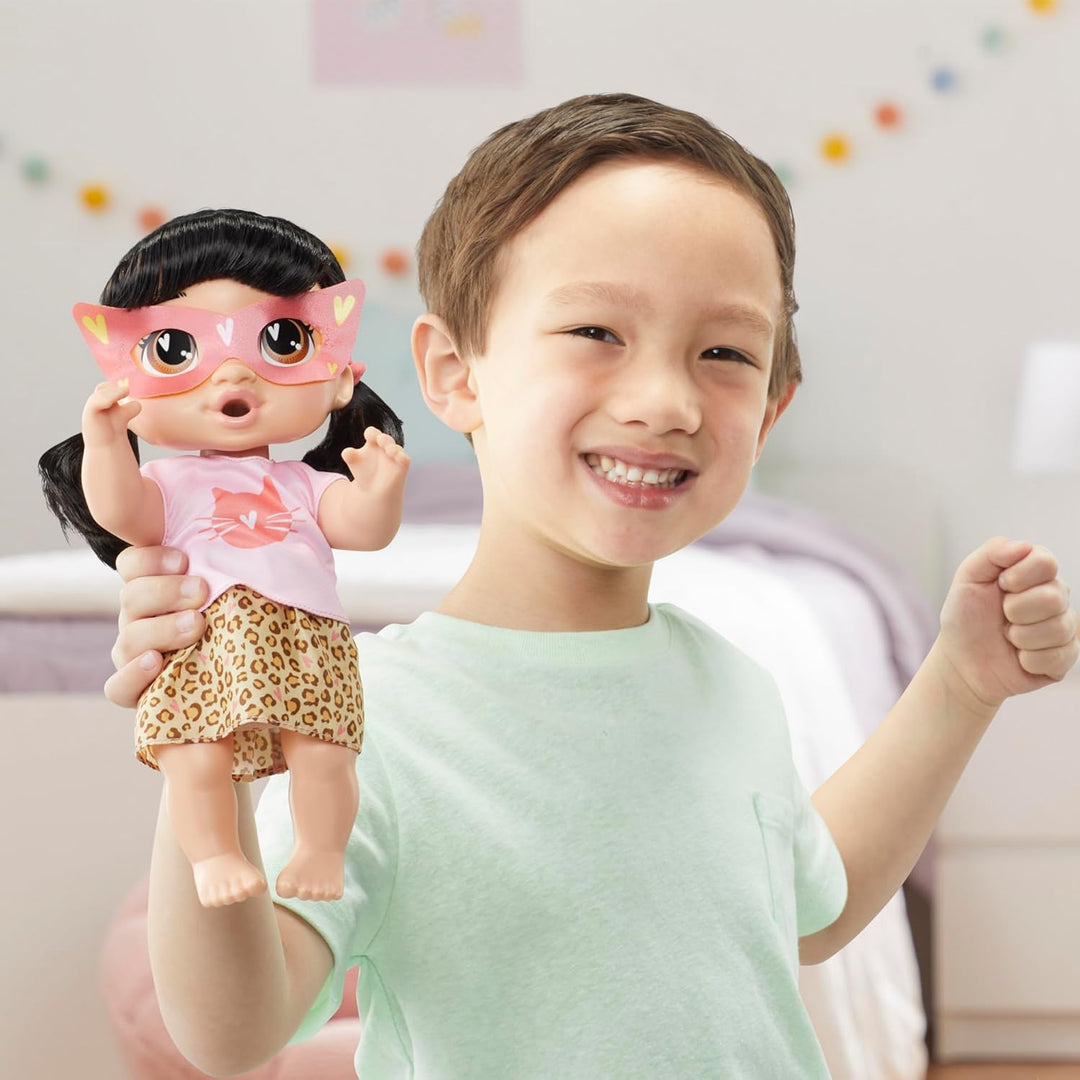 Baby Alive Super BFF Katie Kat Set de Juego de Muñeca Bebé de Vesti...