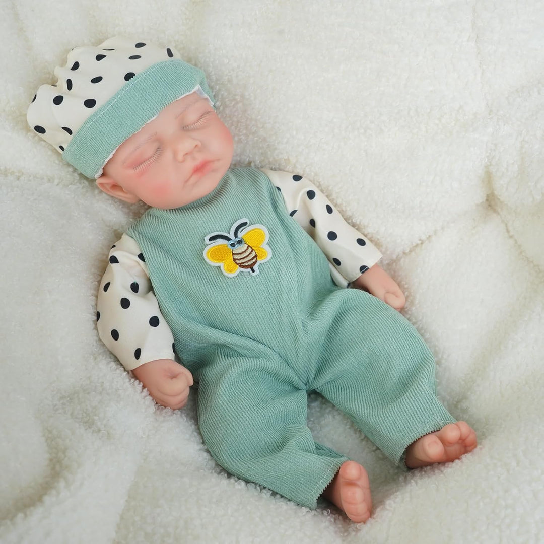Niño de 12.2 pulgadas, muñeca de bebé de silicona completa, muñecas...