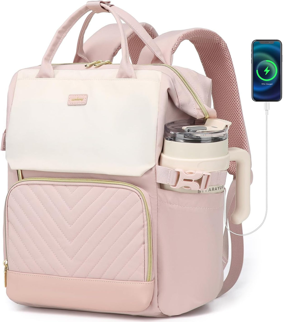VANKANY Mochila de computadora para mujer, bolsa de trabajo para la...