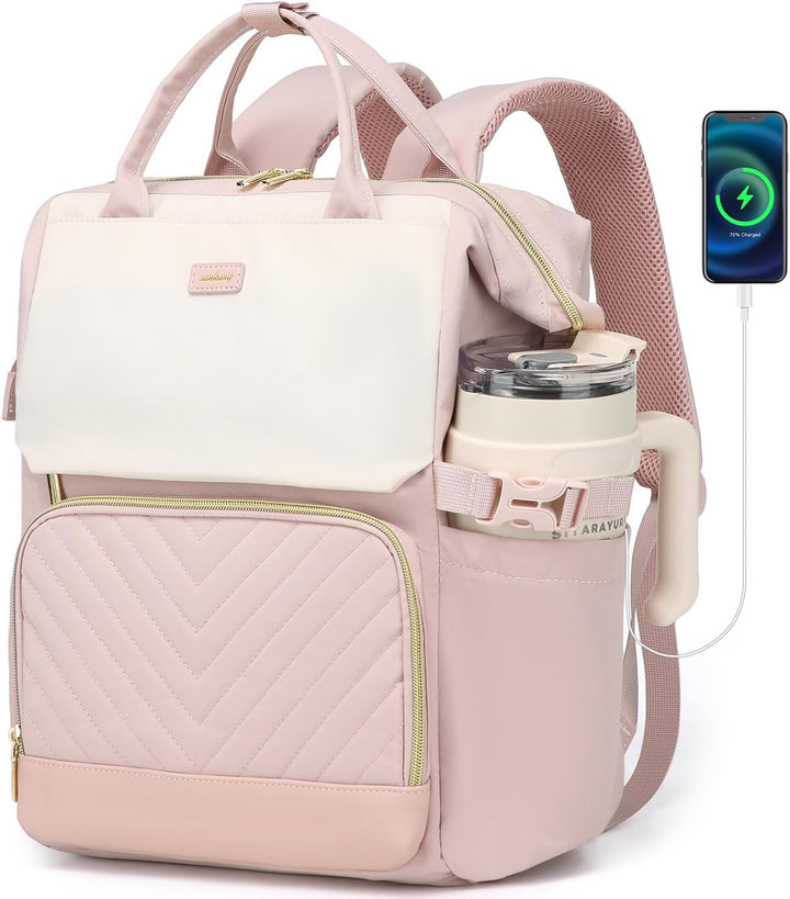 VANKANY Mochila de computadora para mujer, bolsa de trabajo para la...