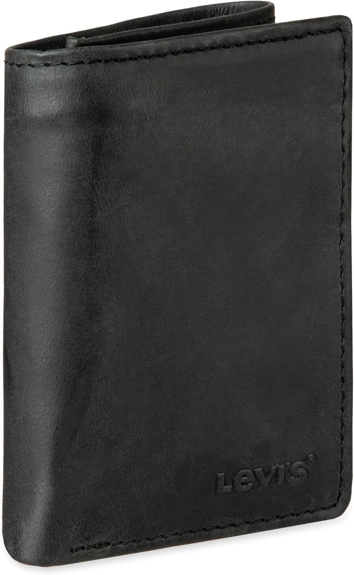Levi's Billetera triple RFID para hombre, elegante y delgada, i...