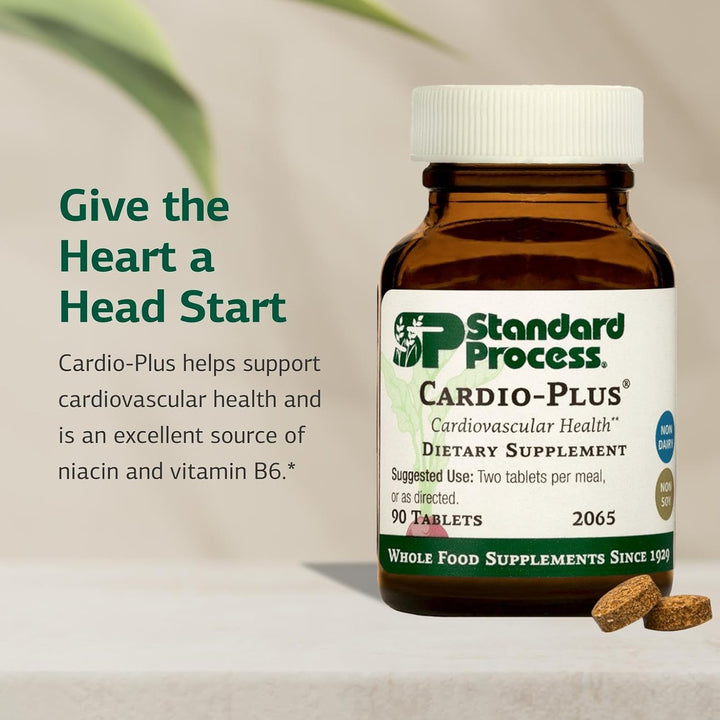 Standard Process Cardio-Plus - Apoyo antioxidante - Suplemento para...
