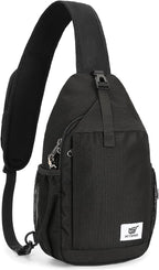 SKYSPER Bolso bandolera RFID Bolsa cruzada Mochila cruzada reciclada Mochila de viaje