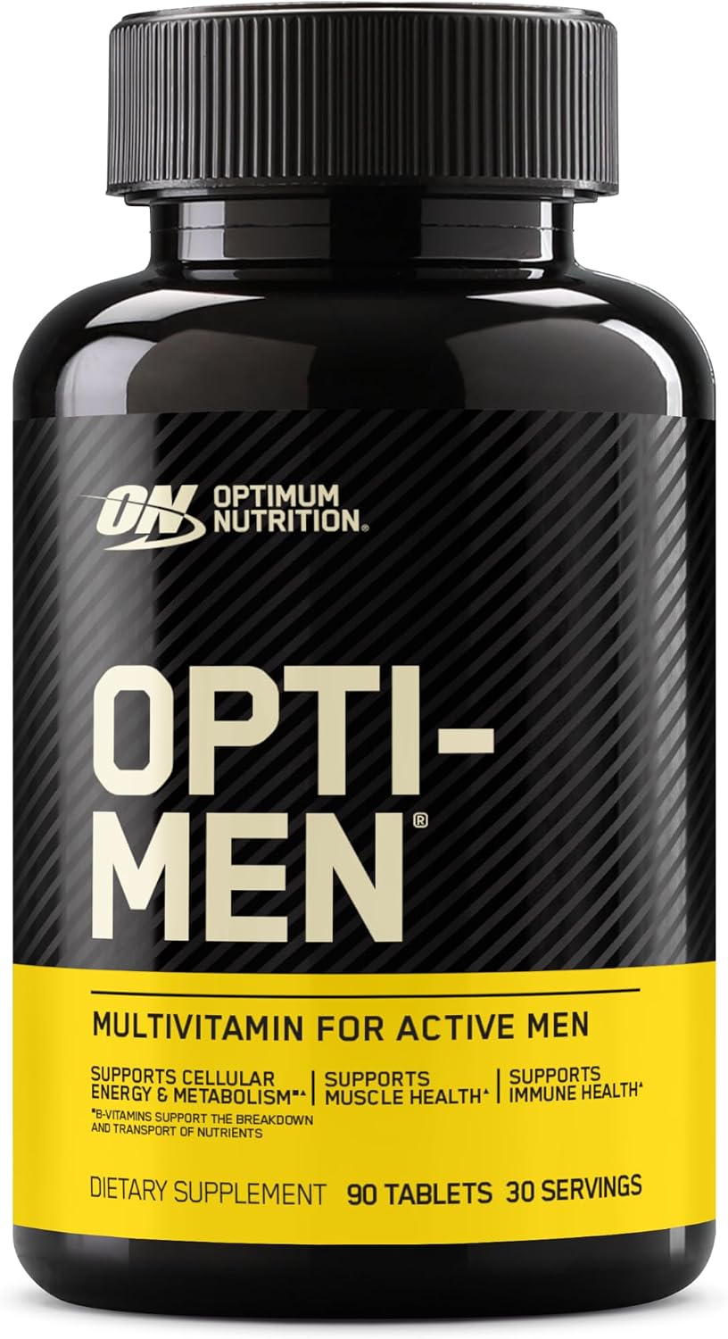 Optimum Nutrition Opti-Men - Tabletas multivitamínicas paquete de 9...