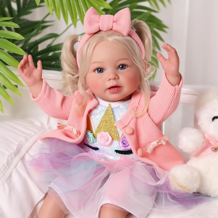 BABESIDE Muñeca de bebé Reborn realista - Muñeca de recién nacido d...