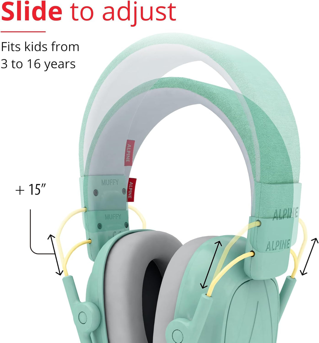 Alpine Muffy Kids - Auriculares con cancelación de ruido para niños...