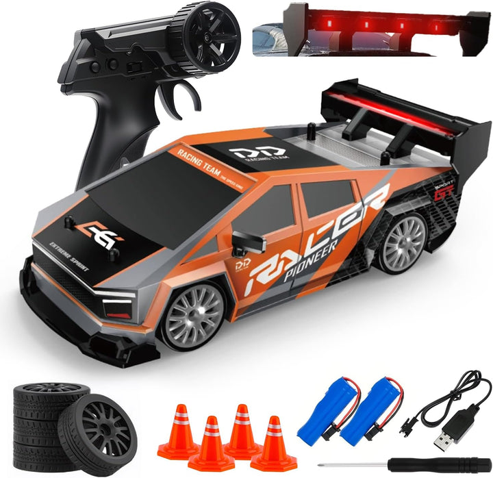 Coche de deriva a control remoto a escala 1:24 para niños, 2.4 GHz,...