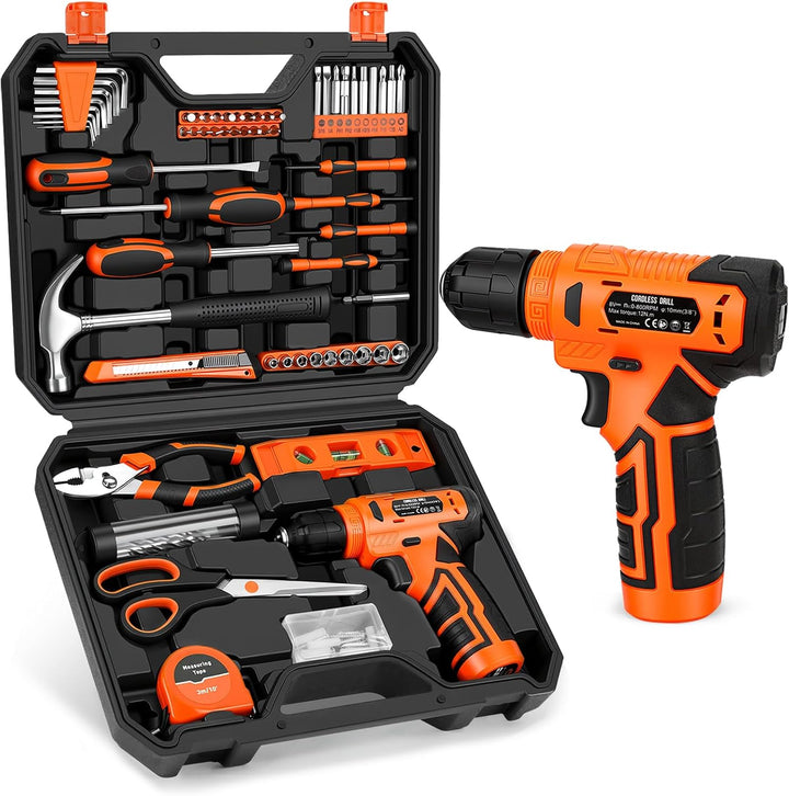 Juego de herramientas de 139 piezas \u2013 Kit de herramientas con...