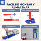 TOY Life Tball Set para niños de 3-5 y 5-8 años – Juego de camiseta de béisbol y bate para niños pequeños con guante y 6 pelotas – Regalo ideal para jugar al aire libre y entrenamiento de principiantes
