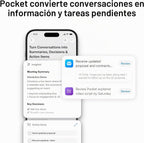 Pocket Grabadora de voz AI, transcripción automática, tomador de notas AI