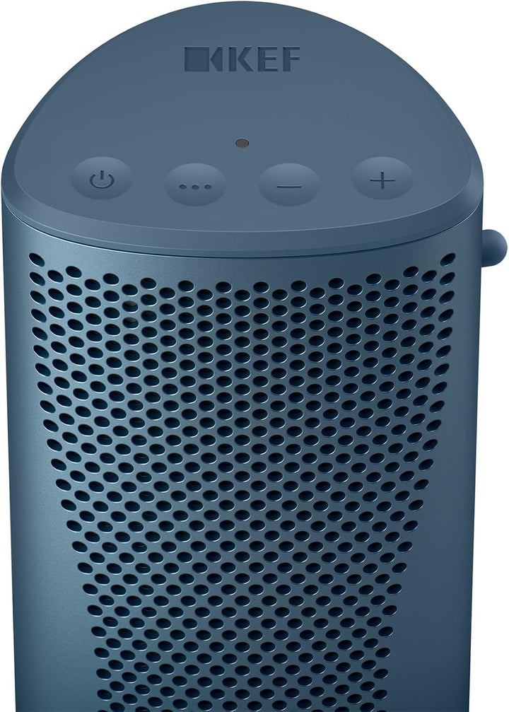 KEF Muo Altavoz portátil de alta fidelidad (Aura azul)