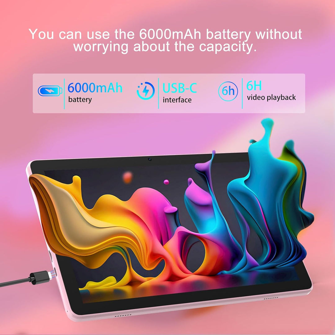 Tableta Android 15 de 10 pulgadas, 20GB RAM 128GB ROM 2TB Expandibl...