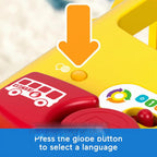 Fisher-Price Little People Autobús Escolar Grande Amarillo, Multilenguaje