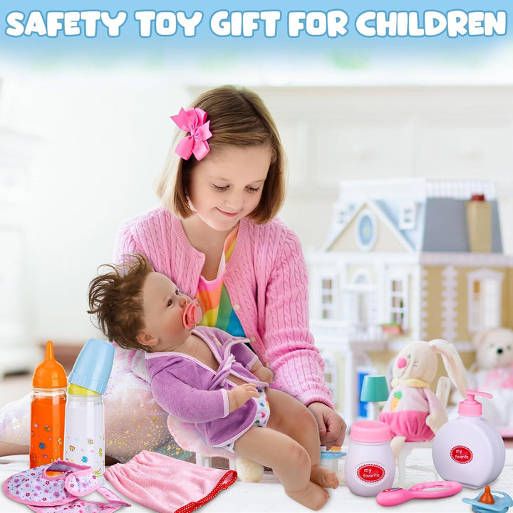 Rotatingpals Juego de 21 piezas de accesorios para muñecas de bebé,...