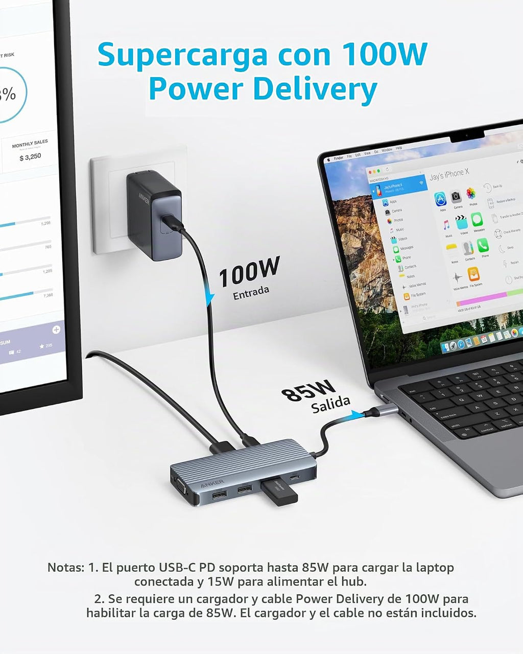 Anker, A8379, hub USB 4