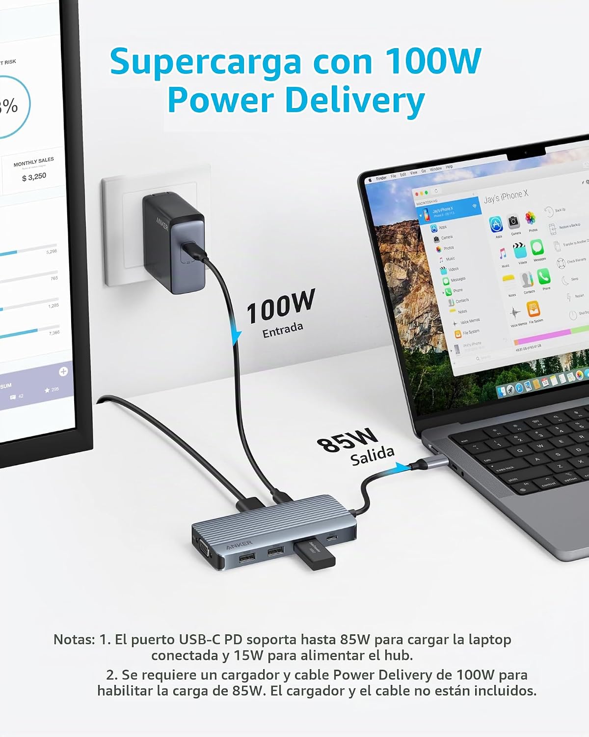 Anker, A8379, hub USB 4
