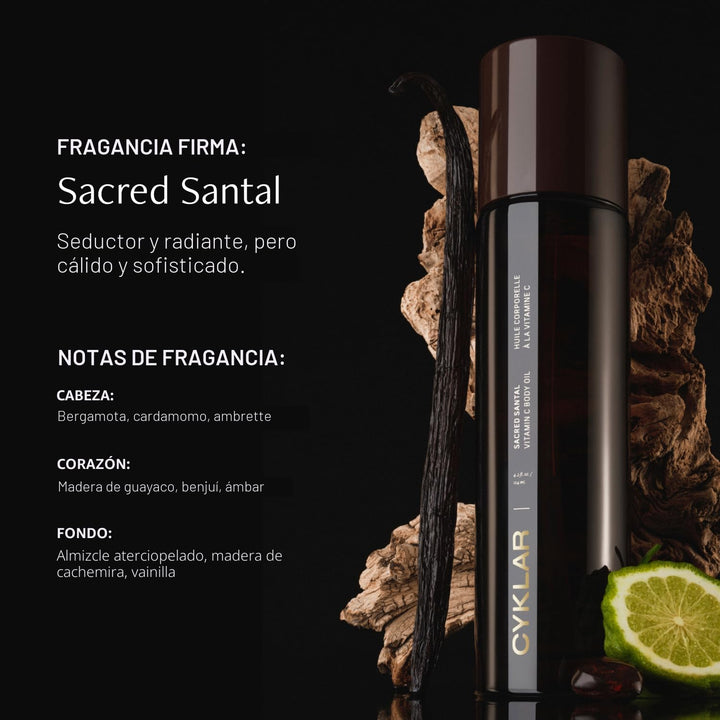 CYKLAR Aceite Corporal de Vitamina C para Mujeres y Hombres. Suero...