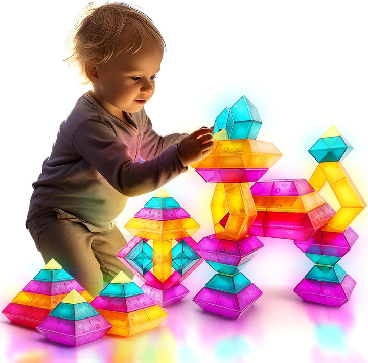 Juego de bloques de construcción STEM de 30 piezas, juguetes educat...