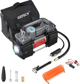 GSPSCN Inflador de neumáticos digital resistente 12V Bomba de compr...