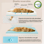 EHEYCIGA Cama ortopédica XL para perros de 42 x 30 pulgadas, sofá de espuma