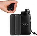 ONO Roller - Juguete antiestrés de mano para adultos | Ayuda a aliviar el estrés, la ansiedad y la tensión | Promueve el enfoque, la claridad | Diseño compacto y portátil (negro, tamaño junior